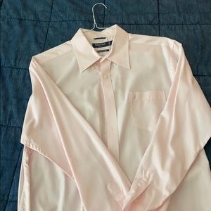 Nautical Pale Pink Slim Fit Button Down